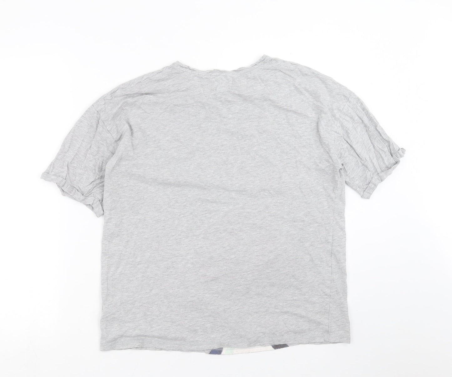 NEXT Womens Grey Solid   Pyjama Top Size S  - penguin