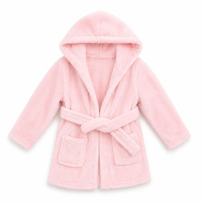 Earlydays Girls Pink Solid   Robe Size 6-9 Months