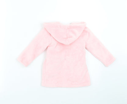Earlydays Girls Pink Solid   Robe Size 6-9 Months