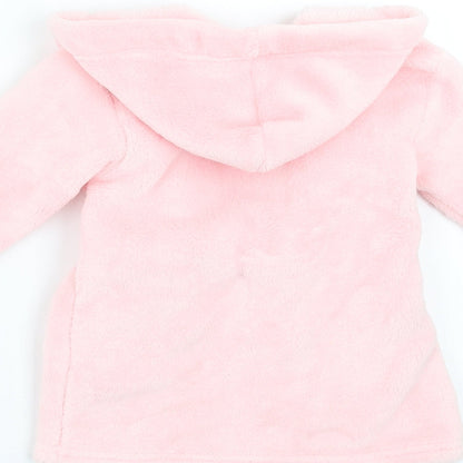 Earlydays Girls Pink Solid   Robe Size 6-9 Months