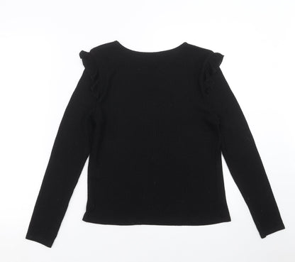 Womens UK Size 12 New Look Black Pullover Jumper