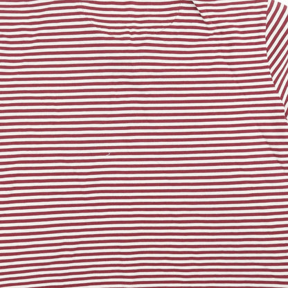 Hammond & Co Mens Red Striped   Polo Size XL