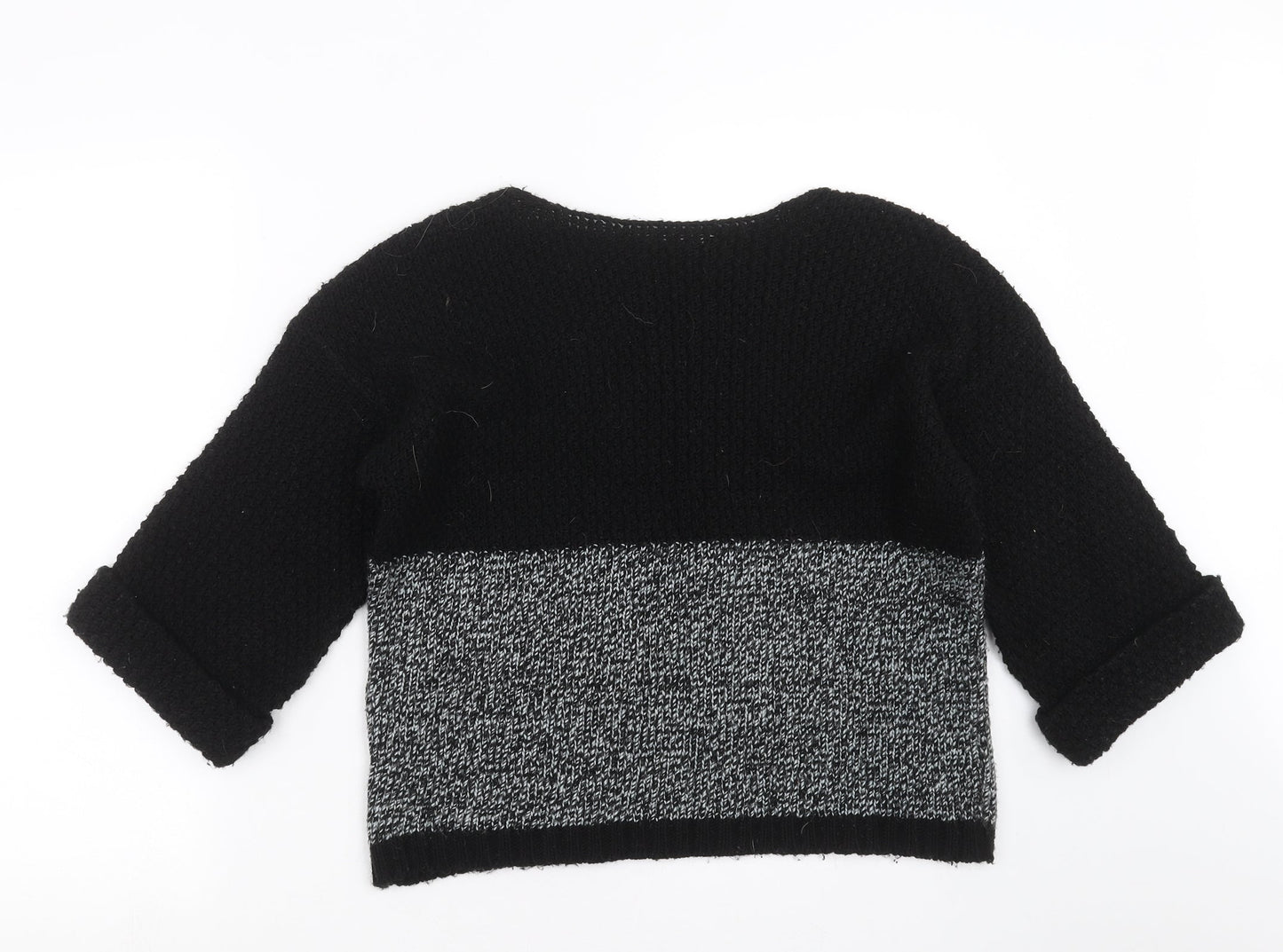 Womens UK Size 8 New Look Black Pullover Jumper