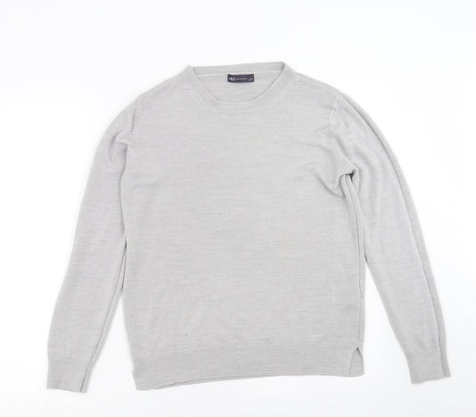Womens UK Size 14 Marks and Spencer Grey Pullover Jumper
