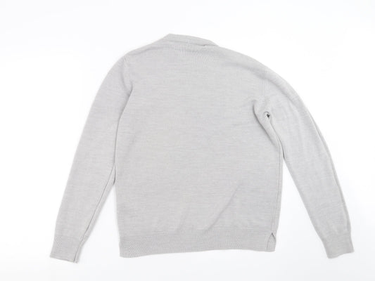 Womens UK Size 14 Marks and Spencer Grey Pullover Jumper