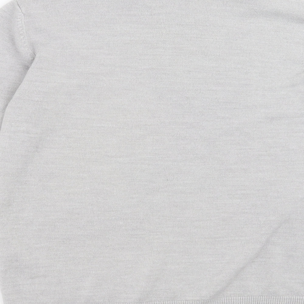 Womens UK Size 14 Marks and Spencer Grey Pullover Jumper