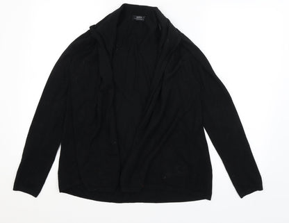 Womens UK Size 12 Papaya Black Cardigan Jumper