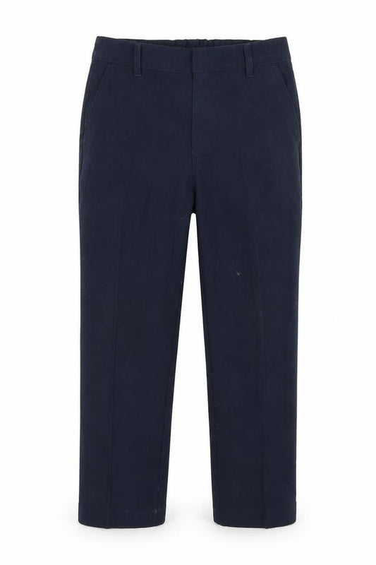 M&S Boys Blue   Dress Pants Trousers Size 8-9 Years