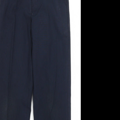 M&S Boys Blue   Dress Pants Trousers Size 8-9 Years