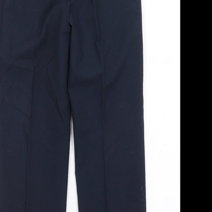 M&S Boys Blue   Dress Pants Trousers Size 8-9 Years