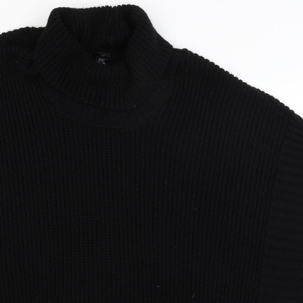 F&F Womens Black   Jacket Poncho Size S