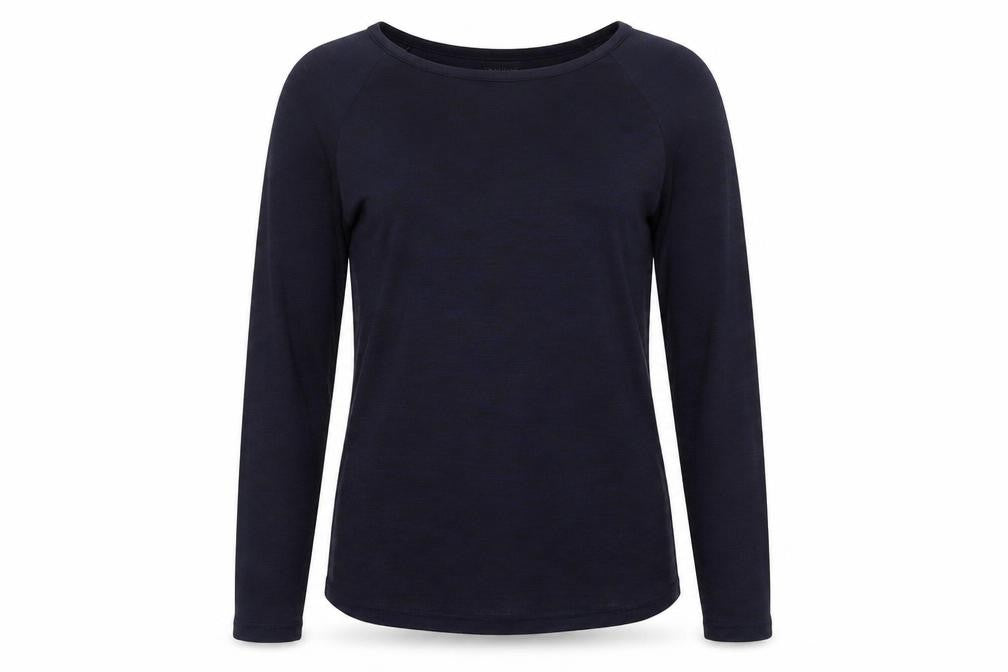 Womens UK Size 8 Topshop Blue Basic T-Shirt