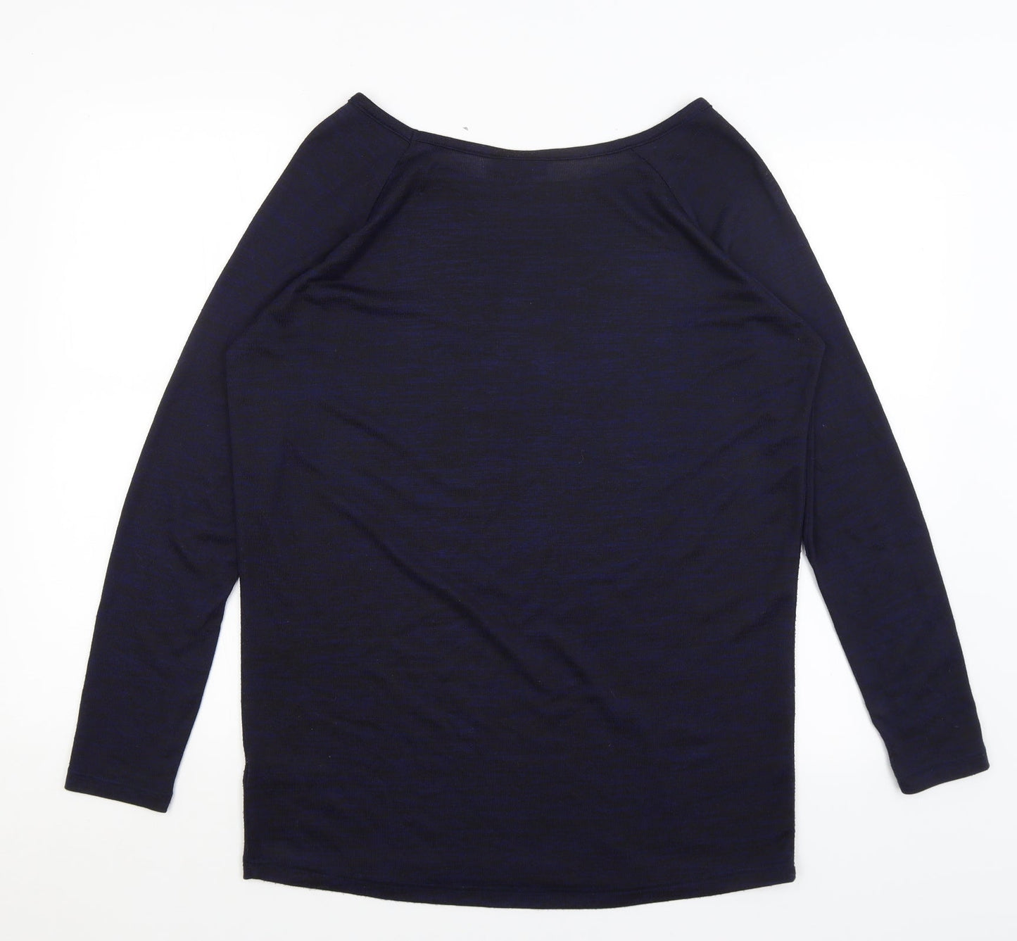 Womens UK Size 8 Topshop Blue Basic T-Shirt