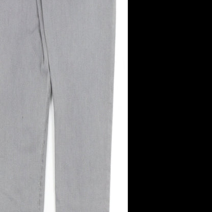 Denim Co Womens Grey   Skinny Jeans Size 14 L28 in