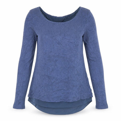 Jiverso Womens Blue   Basic T-Shirt Size S