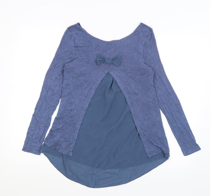 Jiverso Womens Blue   Basic T-Shirt Size S