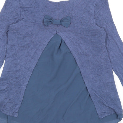 Jiverso Womens Blue   Basic T-Shirt Size S