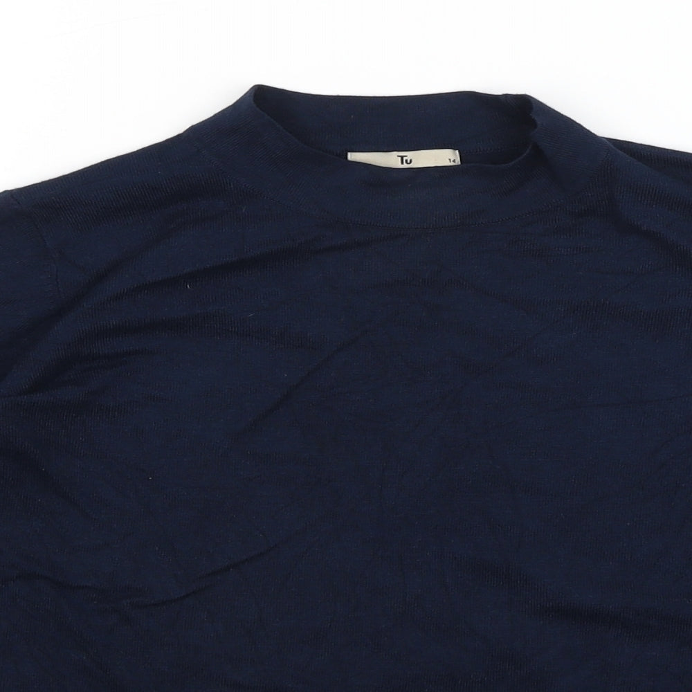 TU Womens Blue   Pullover Jumper Size 14