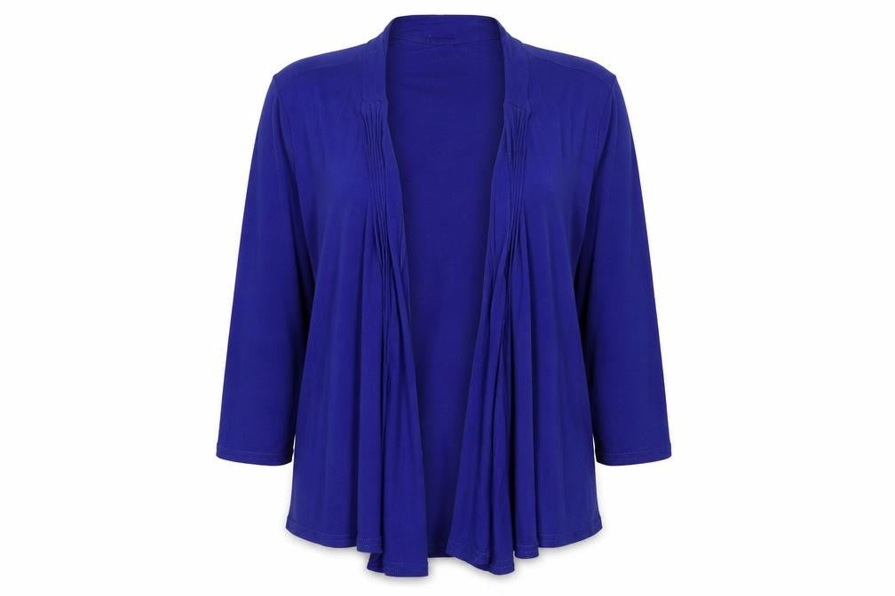Womens UK Size 14 BHS Blue Cardigan Jumper
