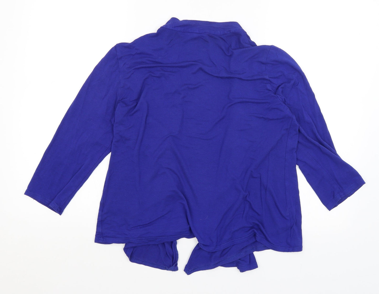 Womens UK Size 14 BHS Blue Cardigan Jumper