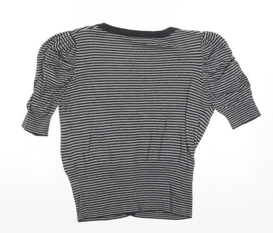 Womens UK Size 12 New Look Grey Pullover Jumper