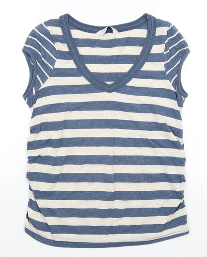 Womens UK Size 12 Dorothy Perkins Blue Basic T-Shirt