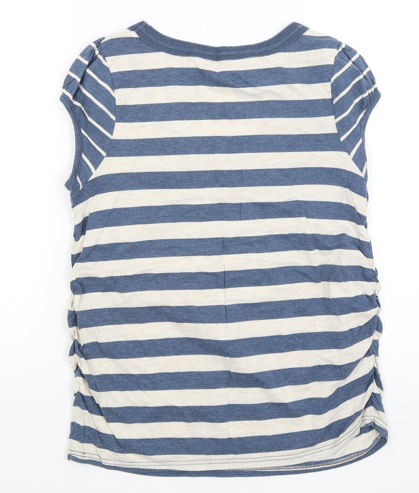 Womens UK Size 12 Dorothy Perkins Blue Basic T-Shirt