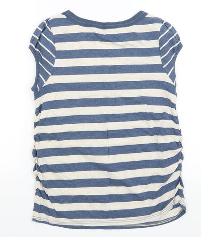 Womens UK Size 12 Dorothy Perkins Blue Basic T-Shirt