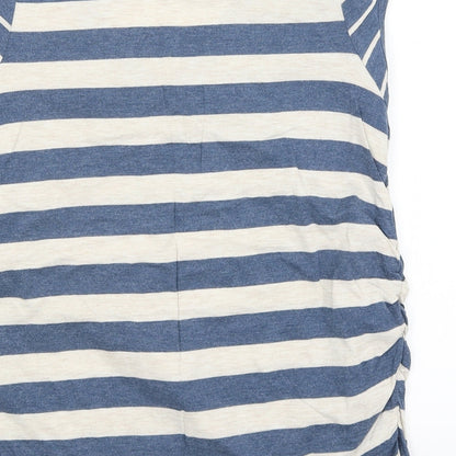 Womens UK Size 12 Dorothy Perkins Blue Basic T-Shirt