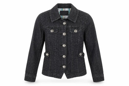 Live a Little Womens Black   Jacket  Size S