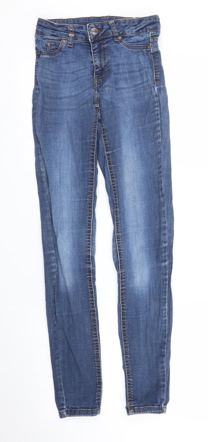 Amisu Girls Blue  Denim Skinny Jeans Size 12-13 Years
