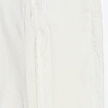 Subtle Blanco Womens White  Denim Skinny Jeans Size 8 L25 in