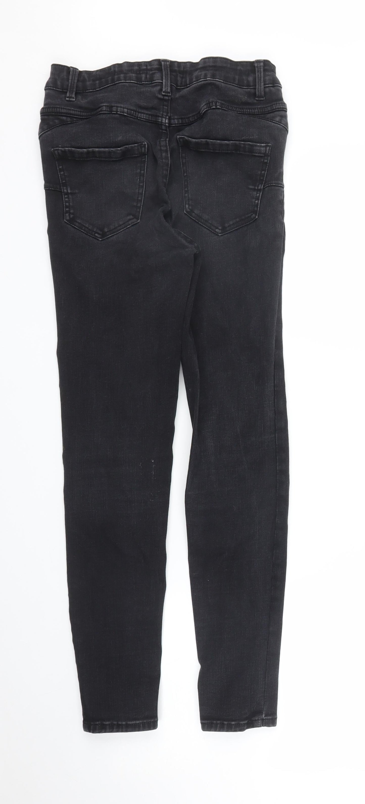 New Look Womens Black  Denim Skinny Jeans Size 8 L26 in