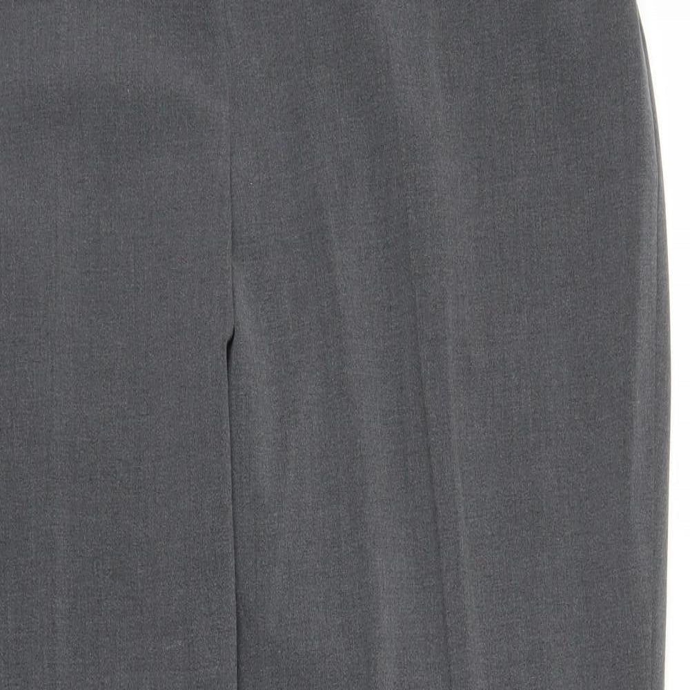 BM Womens Grey   Trousers  Size 16 L27 in