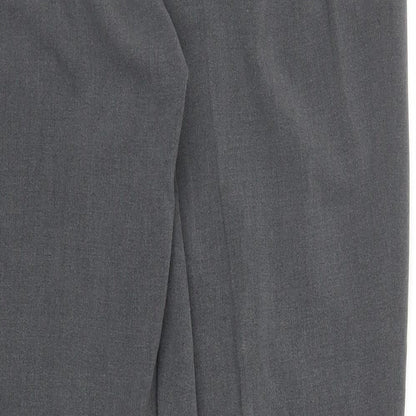 BM Womens Grey   Trousers  Size 16 L27 in