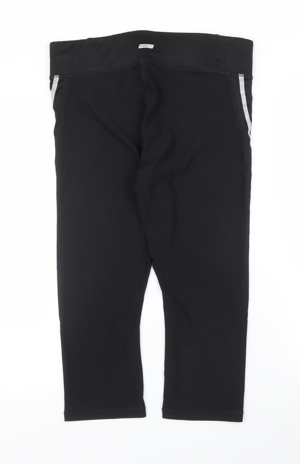Womens UK Size M Athletics Regular Fit Compression Black Leggings