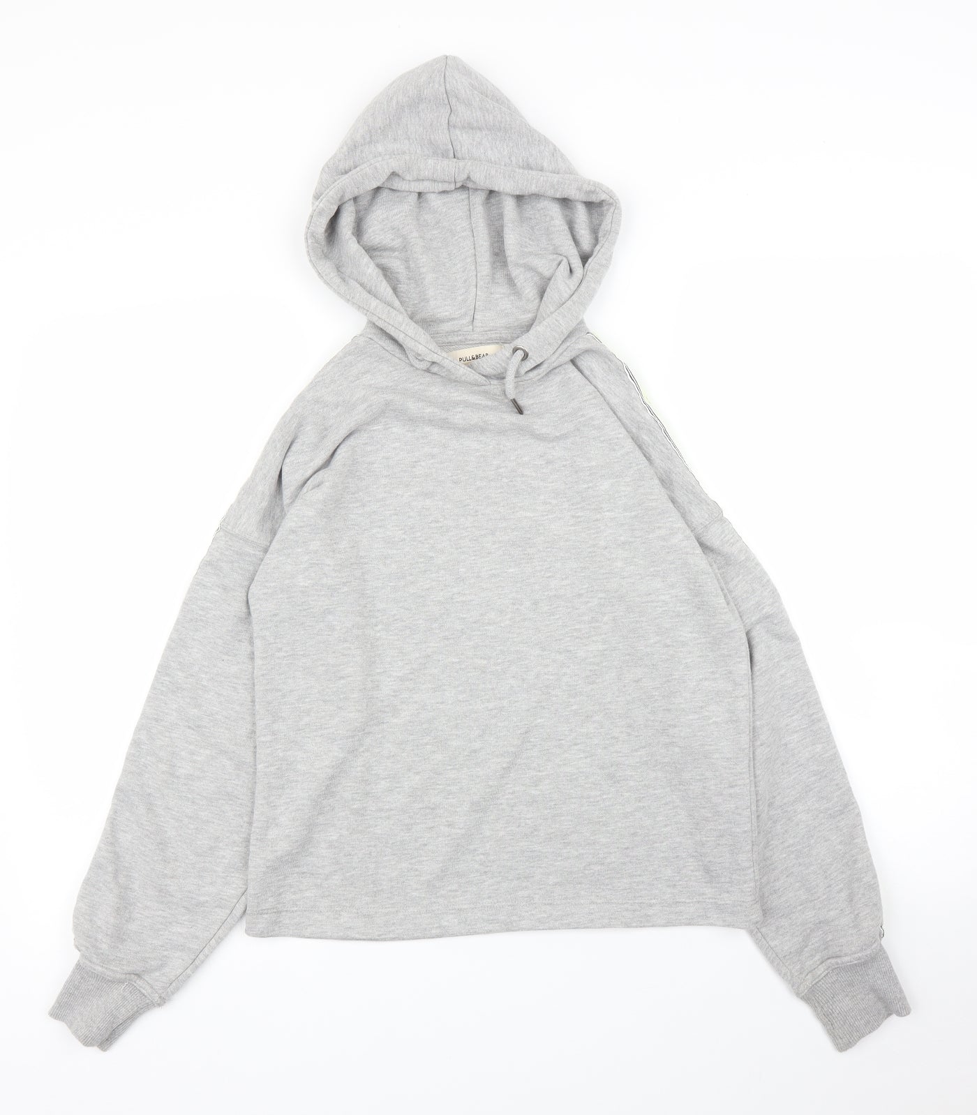 Womens UK Size XS Pull&Bear Grey Pullover Hoodie