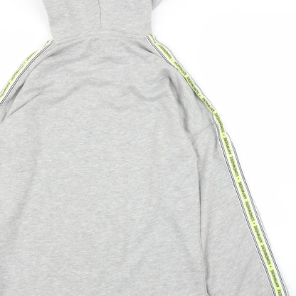 Womens UK Size XS Pull&Bear Grey Pullover Hoodie