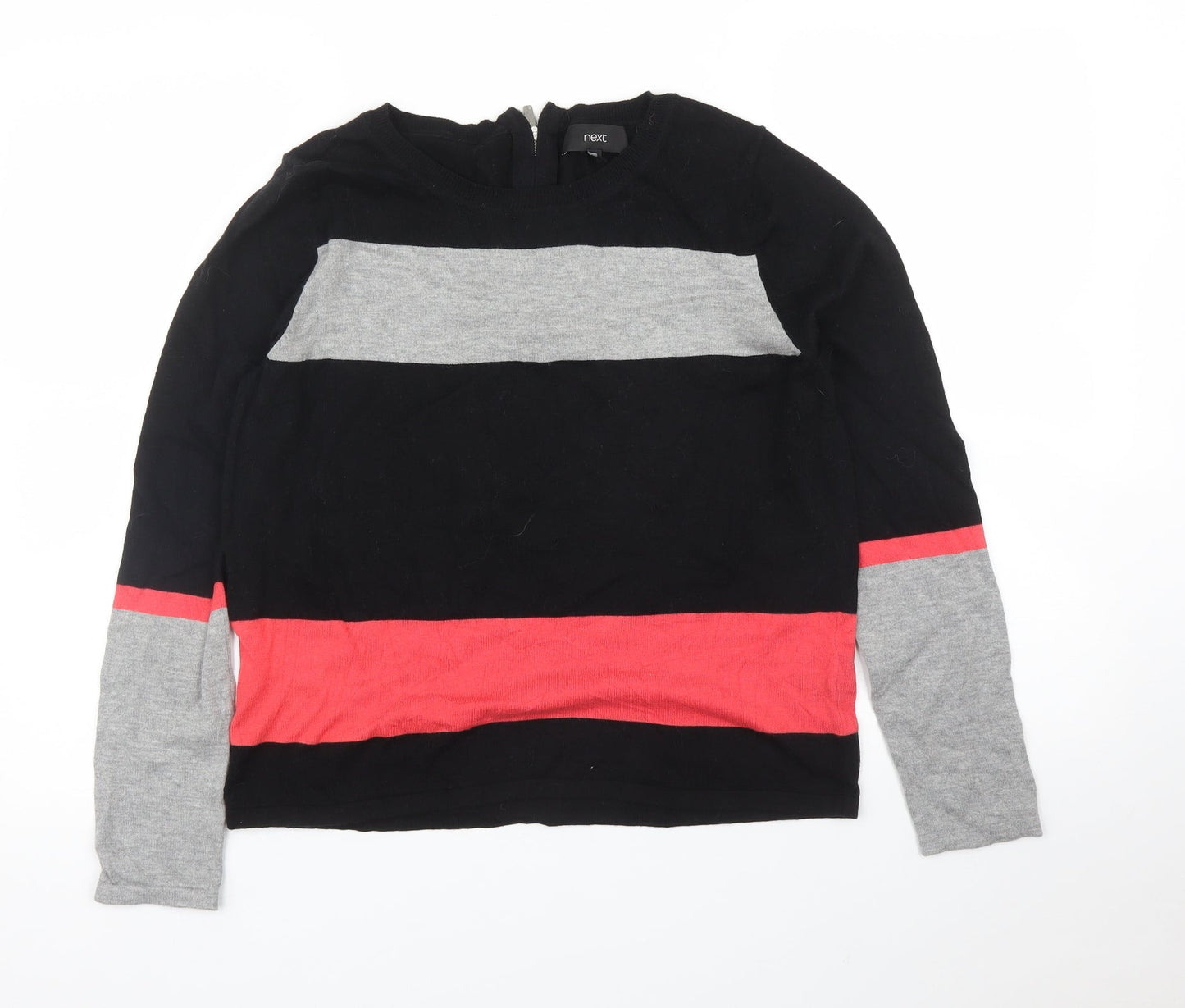 Womens UK Size 12 NEXT Black Pullover Jumper