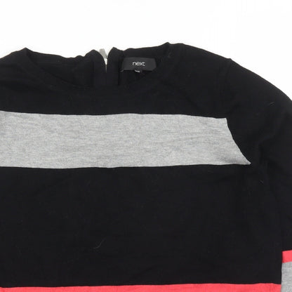 Womens UK Size 12 NEXT Black Pullover Jumper