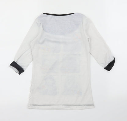LPC Girls Girls White   Basic T-Shirt Size 8 Years