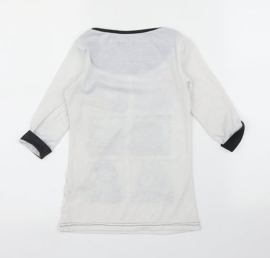 LPC Girls Girls White   Basic T-Shirt Size 8 Years
