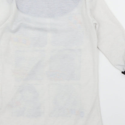 LPC Girls Girls White   Basic T-Shirt Size 8 Years