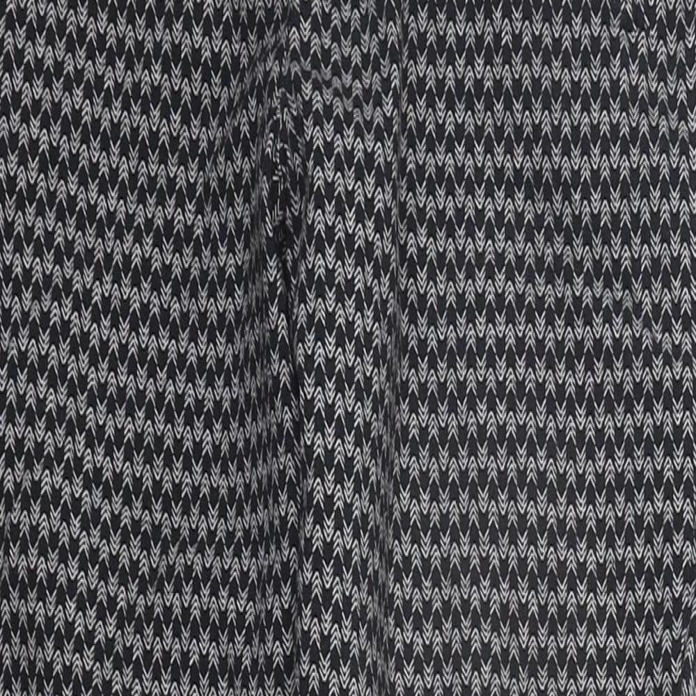 Womens UK Size 14 Red Herring Regular Fit  Black Trousers