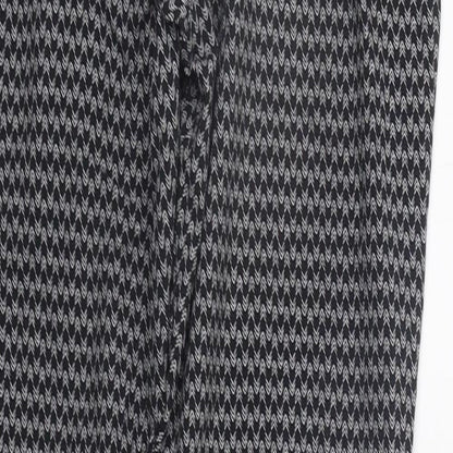 Womens UK Size 14 Red Herring Regular Fit  Black Trousers