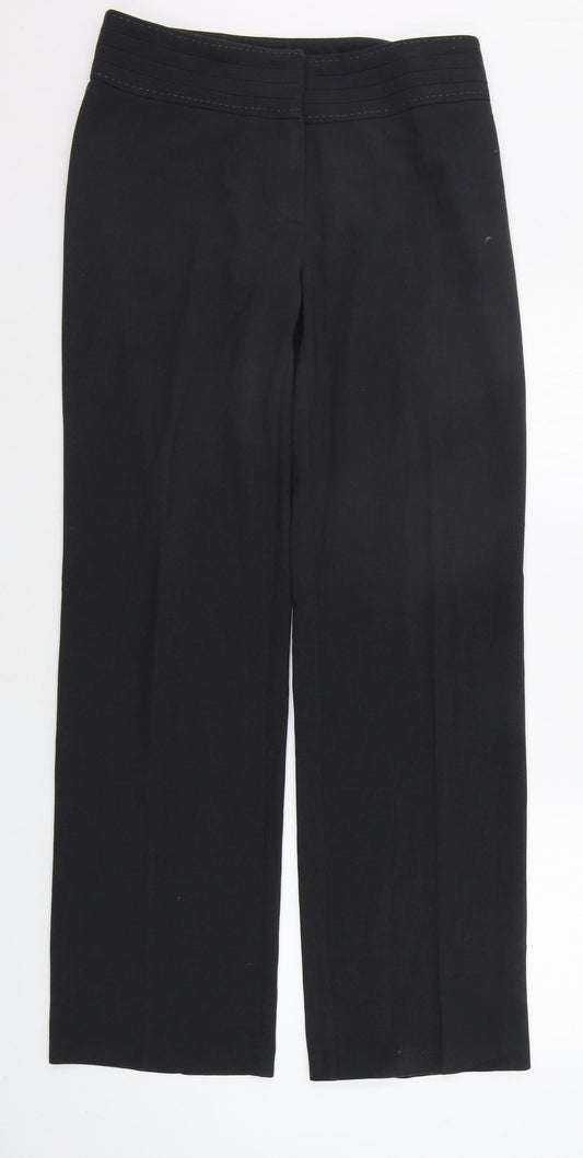 Womens UK Size 10 Marks and Spencer Regular Fit  Grey Trousers