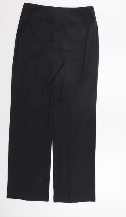 Womens UK Size 10 Marks and Spencer Regular Fit  Grey Trousers