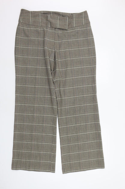 Womens UK Size 16 eVIE Regular Fit  Beige Trousers