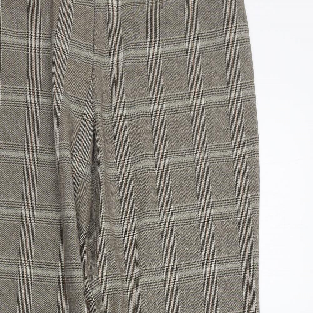 Womens UK Size 16 eVIE Regular Fit  Beige Trousers