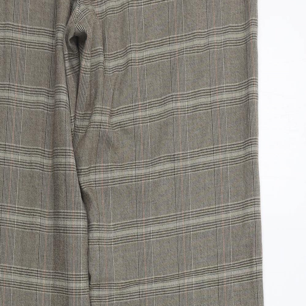 Womens UK Size 16 eVIE Regular Fit  Beige Trousers